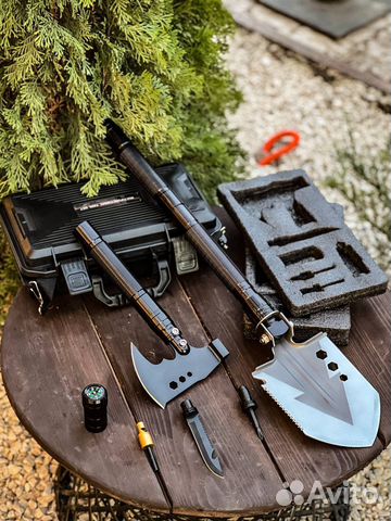 Нож лопата топор комплект 13в1