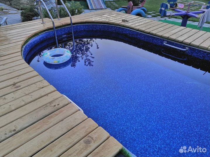 Бассейн каркасный 125см