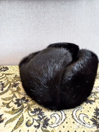Норковая шапка мужская