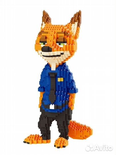 3Д конструктор Ник Уайлд Зверополис