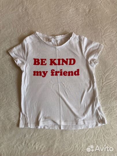 Футболка для девочки 110
