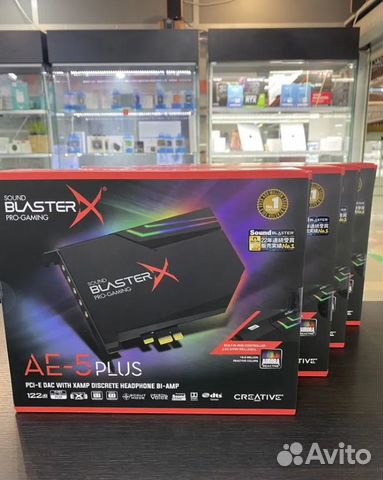 Звуковая карта Creative Sound BlasterX AE-5 plus