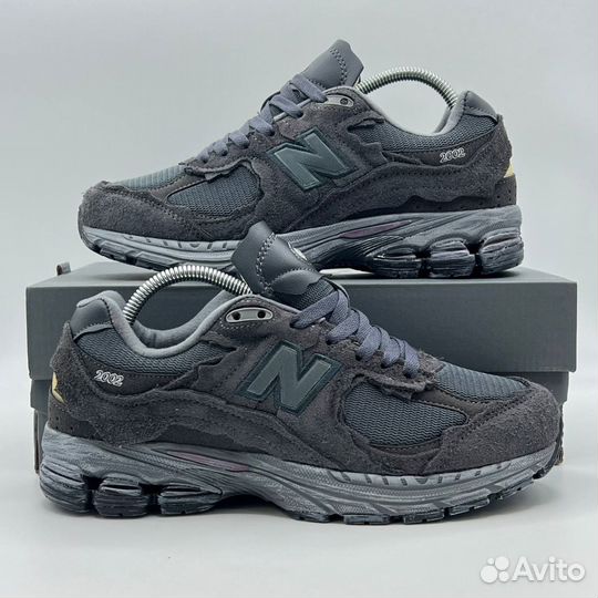 Мощные New Balance 2002R Black обувь