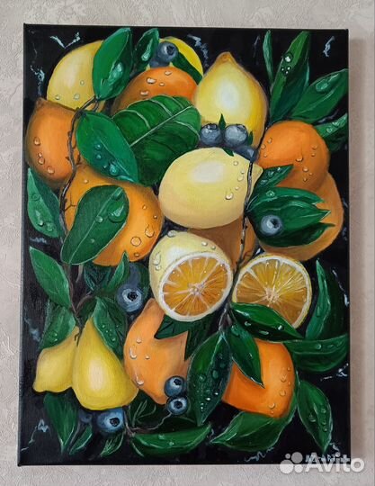 Картина маслом на холсте