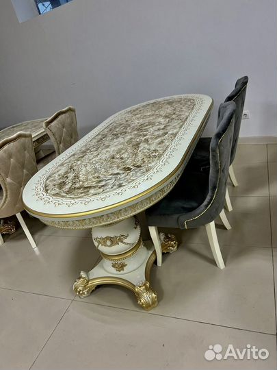 Столы и Стулья из Массива Дерева Новое v127