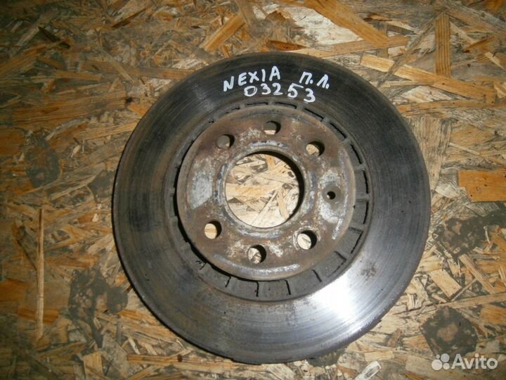 Диск тормозной дэу нексия