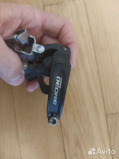 Переключатель манетка Shimano Deore SLX цепь KMC