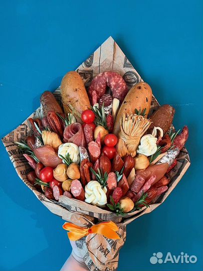 Мужские букеты съедобные