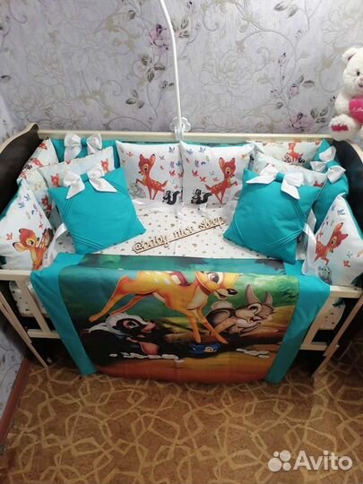 Бортики в кроватку в наличии и под заказ