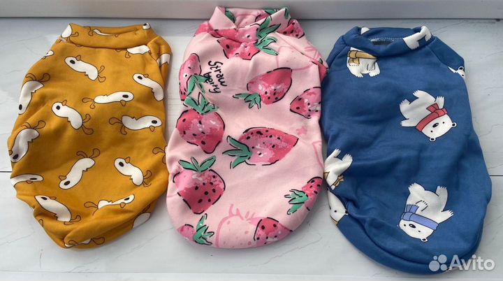 Толстовки для собак и кошек в ассортименте