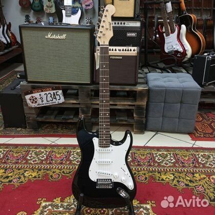 Электрогитара Homage HEG310 Stratocaster SSS Black