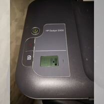 Принтер HP deskjet 2000 с снпч