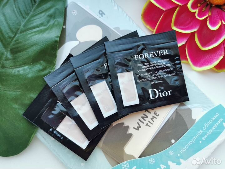 Dior, Clarins оригинал тональный, помады, тени