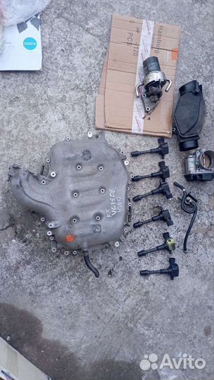 Впускной коллектор дроссель infiniti fx45