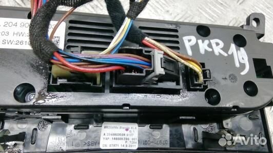 Блок управления печки и климат-контроля mercedes b