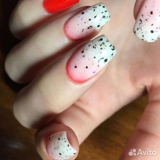 Наращивание ногтей, маникюр