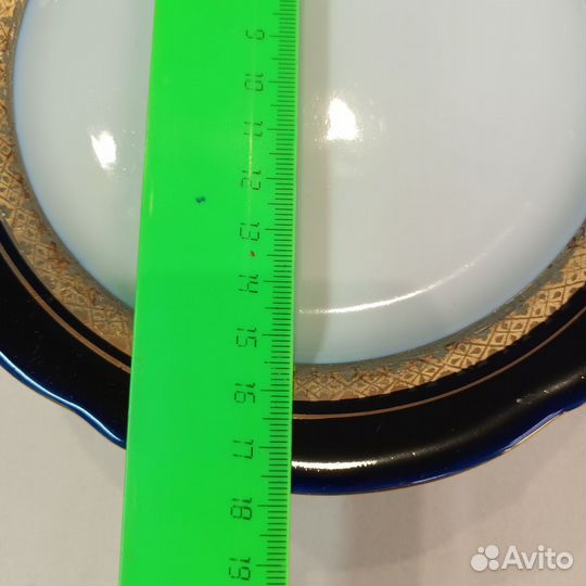 Тарелки,блюдца лфз кобальт