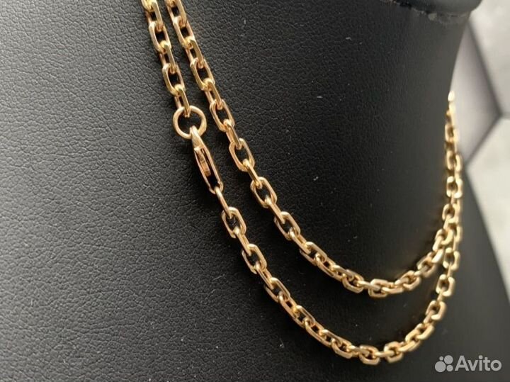 Золотая цепь 585 пробы массой 12.4 грамма (56см)