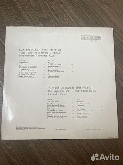 Виниловая пластинка