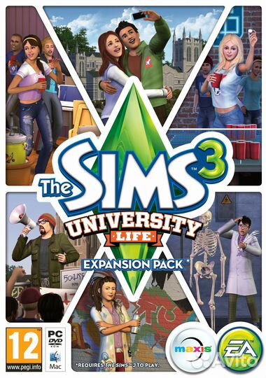 The Sims 3 и любые дополнения (EA App/Steam)
