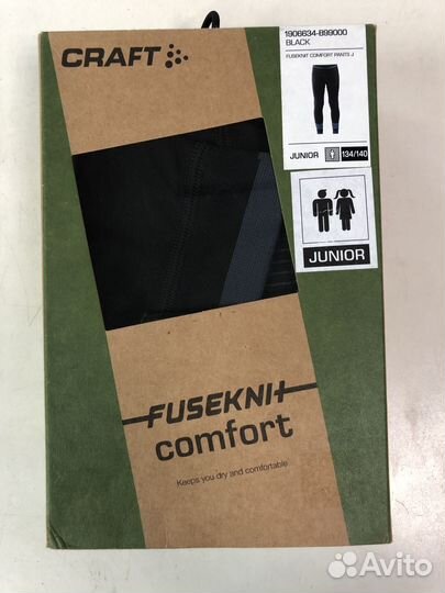 Термобелье рейтузы Craft Fuseknit Comfort Junior
