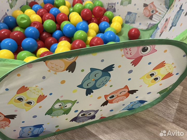 Сухой бассейн с шариками