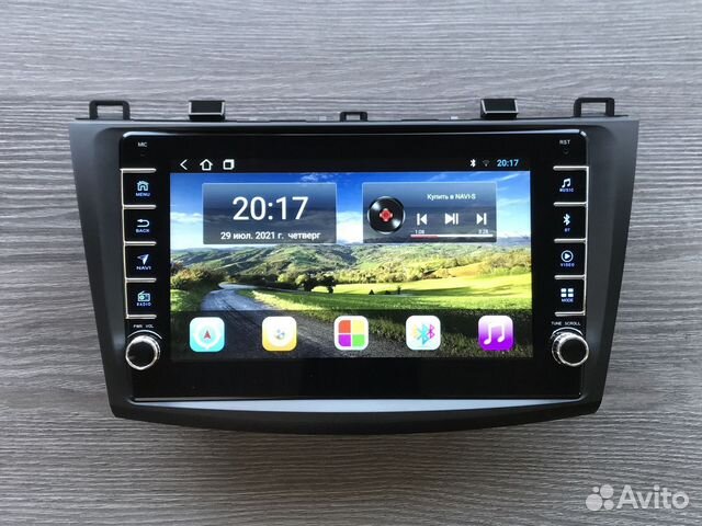 Магнитола Mazda 3 + физические кнопки