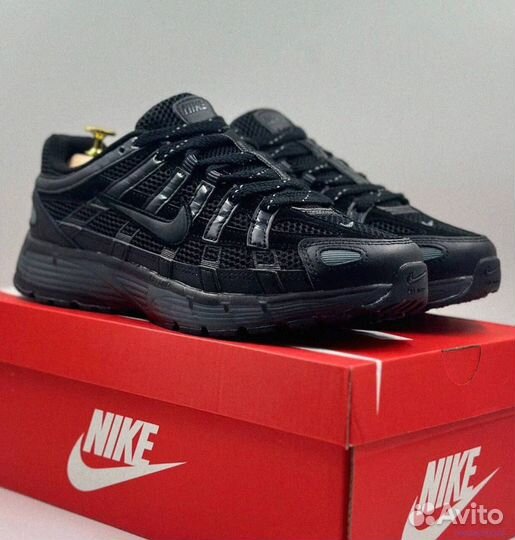 Черные кроссовки Nike P-6000 для стиля и комфорта