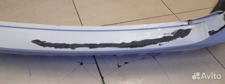 Бампер задний Skoda Rapid