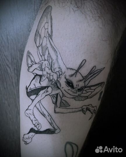 Коррекция старых татуировок