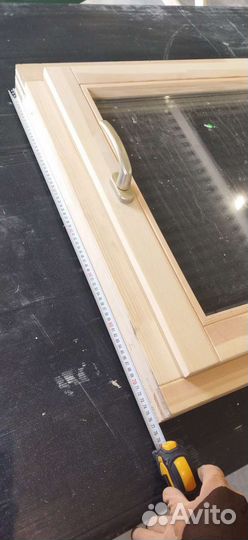 Окно евро деревянное