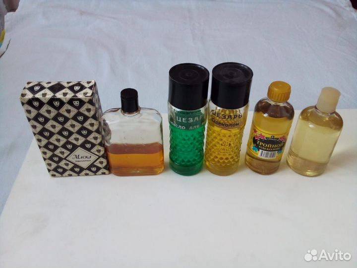 Духи одеколон винтаж СССР 1967 красная москва