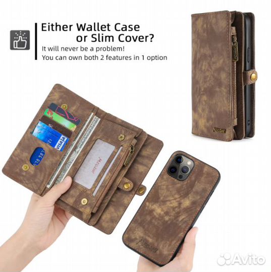 Чехол-бумажник-кошелек для телефона Samsung A50