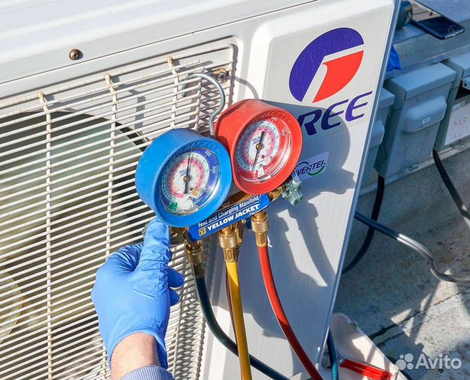 Заправка фреоном кондиционеров (сплит-систем)
