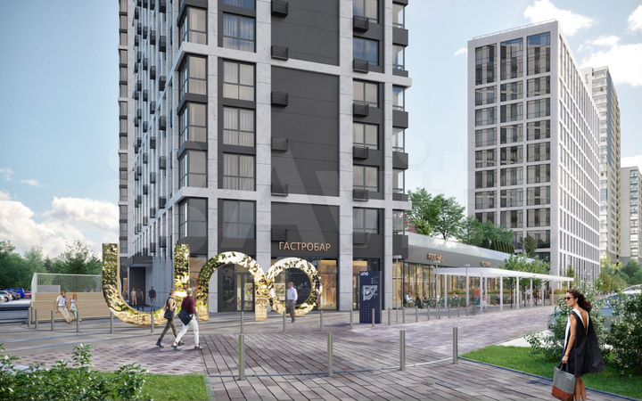 1-к. квартира, 43,2 м², 15/21 эт.