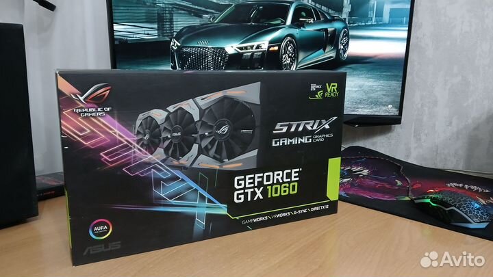 Asus Strix Nvidia GeForce GTX 1060 6gb