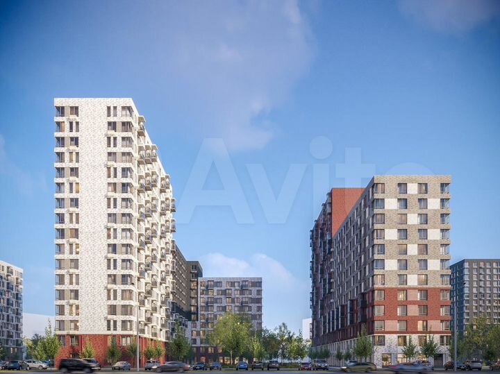 1-к. квартира, 35,6 м², 10/17 эт.