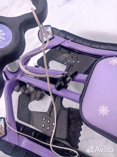 Детский снегокат бу