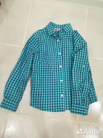 Рубашка на мальчика 110