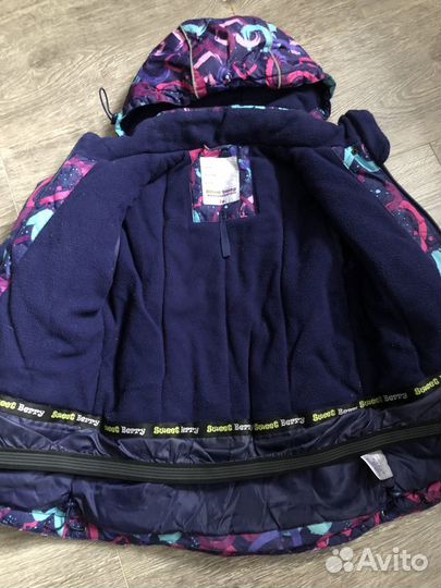 Зимняя куртка на девочку 122