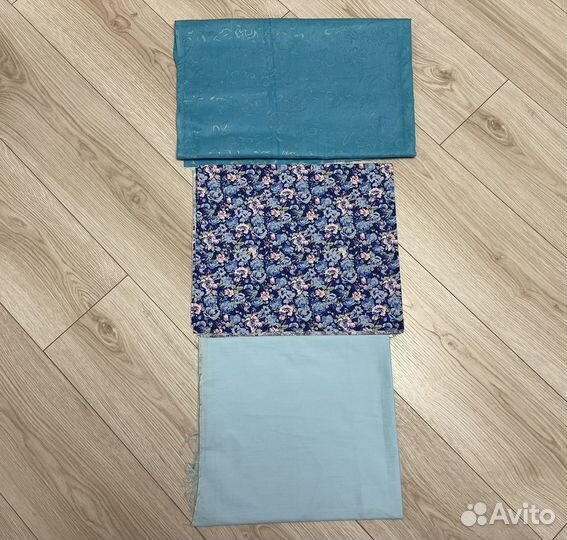 Ткань штапель батист хлопок шифон отрезы новые