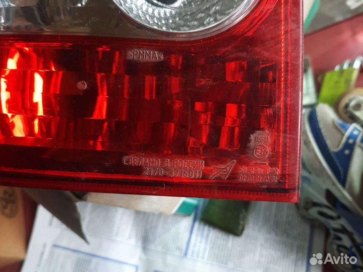 Задний фонарь ваз priora левый