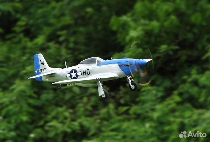 Радиоуправляемый самолет TopRc P-51 PNP