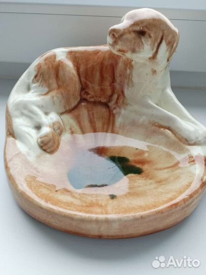 Пепельница собака СССР