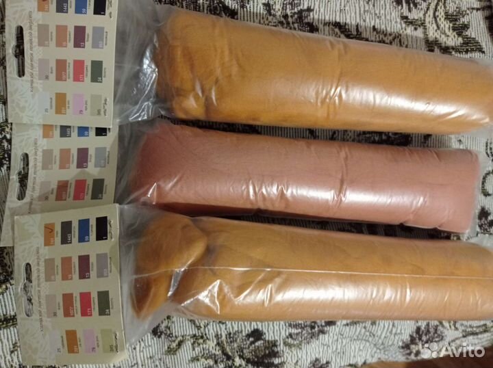 Шерсть для валяния и синтепух для набивки