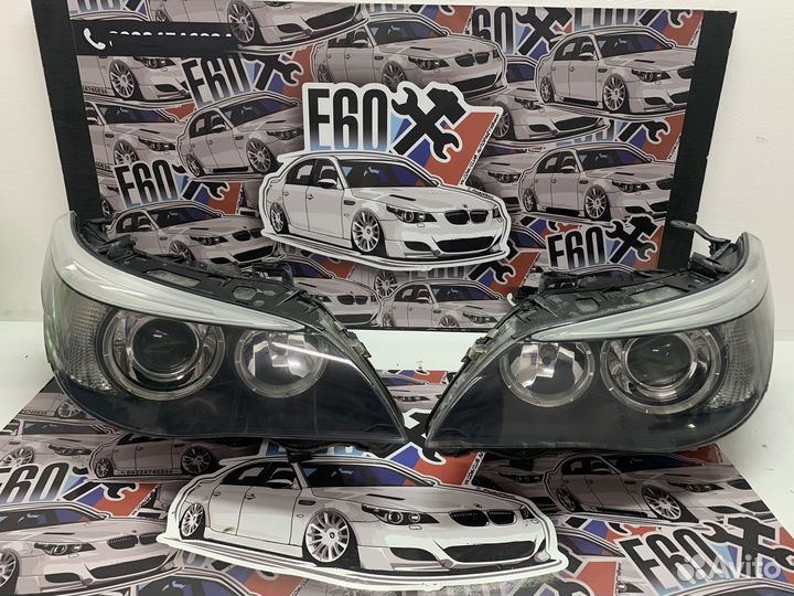 Фары BMW E60 E61 дорест/ксенон/не адаптив