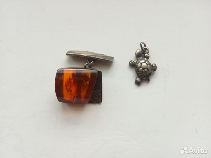 Броши СССР серебро 875