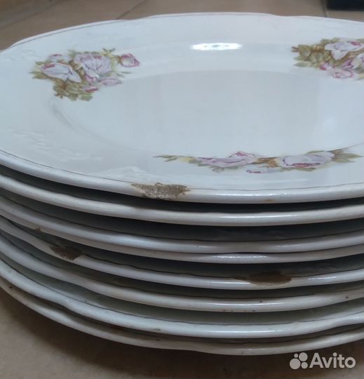 Антикварные тарелки