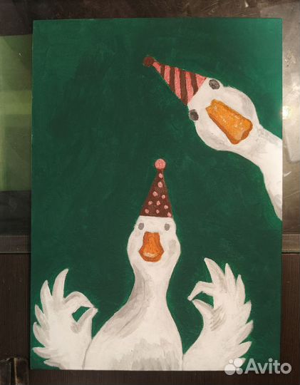 Интерьерная картина ручная работа