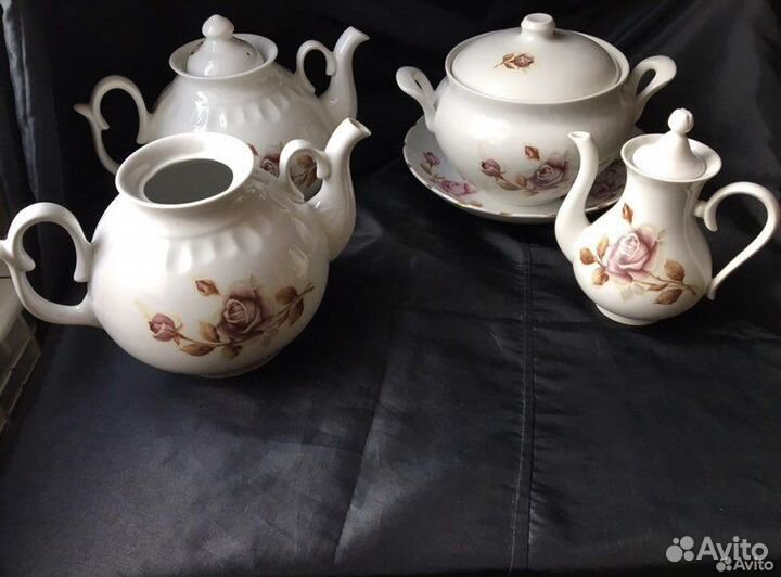 Сервиз розы добрушский фарфоровый завод 1980-е
